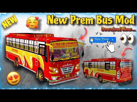 New Prem Bus Mod & Skin | Download Now | Bussid Mod & Skins #bussid #newpream #hrtc