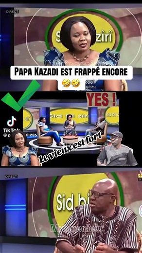 Le père Kazadi frappé encore : réaction drôle et viral