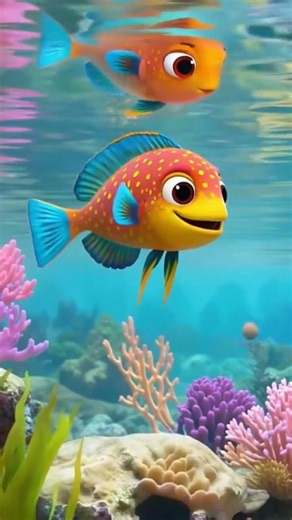 Funny Fish Animation #kids #cartoonfish