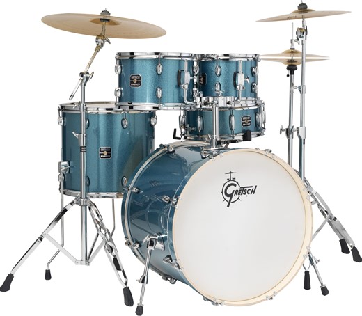 Gretsch Drums Energy 5-piece Drum Set - Blue Sparkle