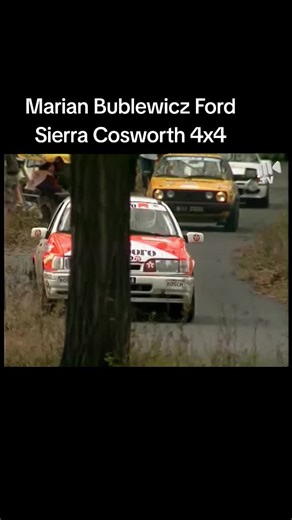 Ford Sierra RS Cosworth o numerze rejestracyjnym ONT 9265 (widoczny na filmie), którym Marian Bublewicz startował w barwach Marlboro, ma iście królewski rodowód. : Bublewicz miał go po... mistrzu Belgii, Robercie Droogmansie.Droga do Polski: Auto trafiło do Polski na początku 1991 roku po gruntownym przeglądzie w belgijskiej firmie RAS Sport. ​Marian Bublewicz: To właśnie w tym samochodzie