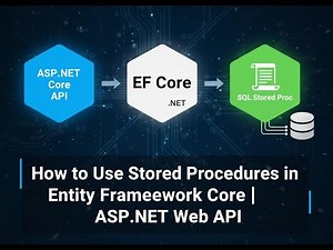 How to Use Stored Procedures in Entity Framework Core | ASP.NET Web API (Part 4)