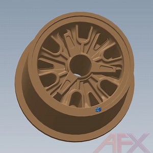 BRAND NEW from AFX. These crazy-lifelike Hallibrand wheels will be available exclusively on the AFX 1967 Ford GT40 MK IIB, available this summer. . . . #afx #ford #fordgt #fordgt40 #mark2 #supercars #motorsports #racinggames #racetrack #collector #wheels #racecar #slotcar #afxracing #slotcarracing #hoslotcars #164scale #winner #car #toycars #hoscale #hobby #game #classic #retro #hallibrand #sebring #engineering #cad #design | AFX Racing