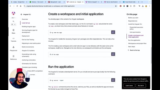 6.Create Your First Angular Project (Standalone approach)