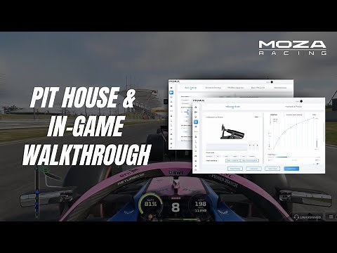 F1 25 Settings Explained: Pit House & In-Game Walkthrough | MOZA Racing tutorials