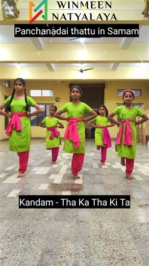 Panchanadai Thattu in samam #dance #bharatanatyam #danceclass #adavu #classicaldance #indiandance