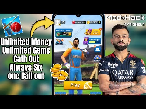 Cricket League hack mod APK unlimited money and gems || all players unlocked || How to Download