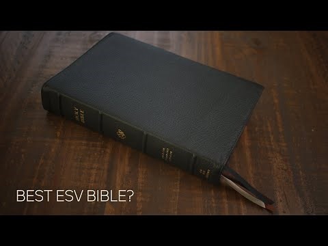 ESV Heirloom Single Column Legacy Bible Review