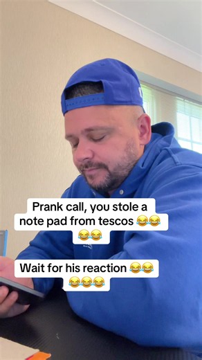 Tesco Prank Call: Accusation of Notepad Theft