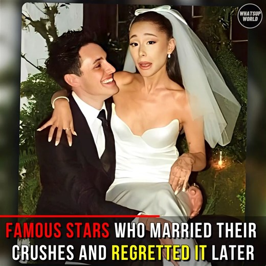 574K views · 5.7K reactions | Famous Stars Who Married Their Crushes And Regretted It Later | Whatsup World | Facebook