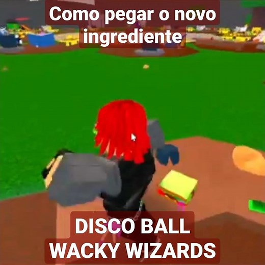 COMO PEGAR O DISCO BALL NO WACKY WIZARDS ROBLOX
