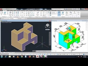 AutoCAD 3D Designing for Beginners – Basic To Advance Tutorials – Exercise 3