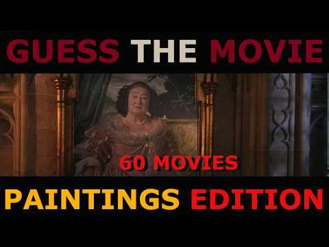 Guess the Movie by the Painting 🎨 | 60 Iconic Movie Artworks