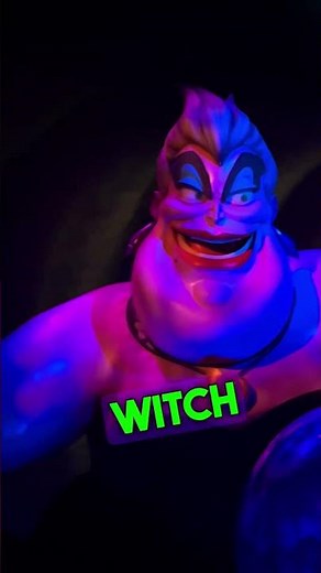 Poor Unfortunate Soul by Ursula - Little Mermaid Ride #disney #shorts #littlemermaid