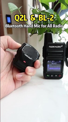 New Arrivals: The BL-2 Bluetooth Adapter upgrades the TD-M15 into a Bluetooth-enabled POC radio!