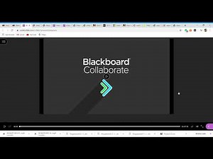 Descargar grabaciones de Blackboard Collaborate Ultra[2020]