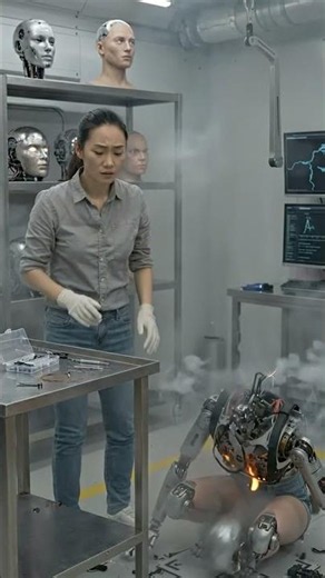 🚨 She Built a Humanoid Robot That Looks Almost Human! 🤖✨