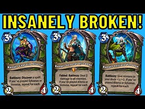 The BEST Hunter Card EVER Made! Ranger General Sylvanas OTK!