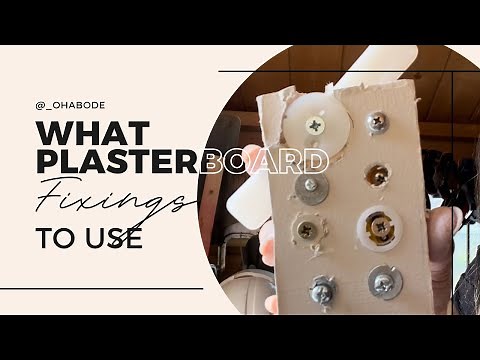 Wall Plug Guide | What wall plugs to use on Plasterboard | Oh Abode | DIY For Beginners