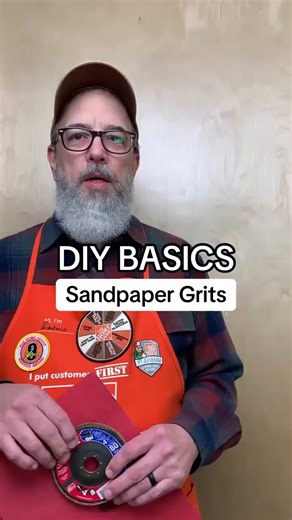 Grit matters 💪 Choose the best sandpaper for your project: https://thd.co/4arT09L | The Home Depot