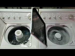 **Dual** Kenmore 80 Series Washing Machine "Regular Speed" Wash Cycle