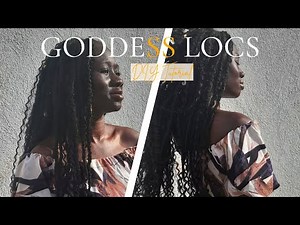 Goddess Faux Locs Installation | DIY Tutorial