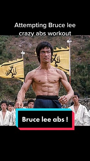 Intense Bruce Lee Abs Workout Routine