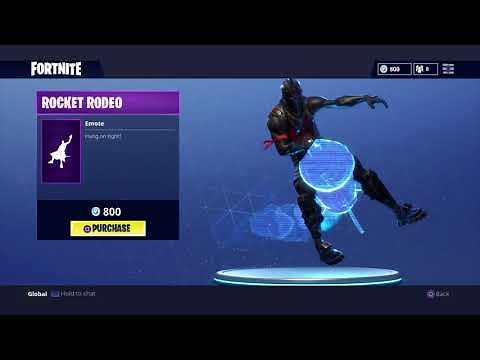 Rocket Rodeo - Fortnite Battle Royale (Rocket Emote)