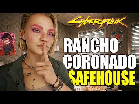 Cyberpunk 2077 | Rancho Coronado Safehouse With Garage