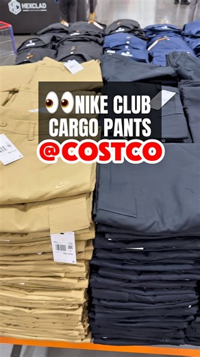 1.2M views · 2K reactions | Costco just dropped Nike Men’s Club Cargo Pants for $62.99, bringing together casual comfort and functional cargo style. Perfect for everyday wear, travel, or layering into streetwear looks, this is a versatile Costco find. Share with a friend who lives in Nike. #costcofinds #costcowonders #costcoinfluencer #costco #nike #costcofashion #costcoapparel #costconike #mensfashion #streetwear | Costco Wonders | Facebook