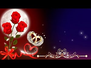 Wedding Template Video Background / Background Template Video / Effect Video Background /Love Effect