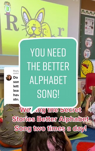 Secret Stories Better Alphabet Song for Kindergarten Teachers
