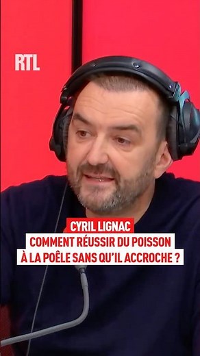 Cyril Lignac: how to cook fish in a pan without it sticking?