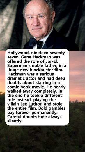 Gene Hackman Refused The Role Nobody Else Wanted To Touch