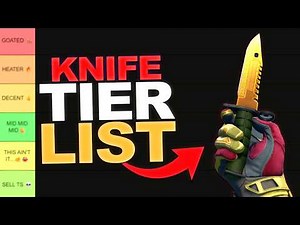 Ultimate CS2 Knife Tier List (Animations)