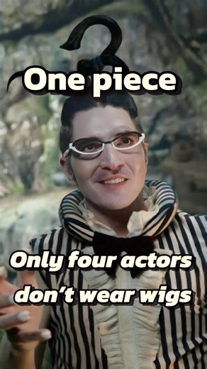 Only 4 characters in one piece don’t wear wigs #netflix #onepiece #zoro #luffy #nam