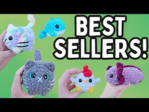 My Top 10 Crochet Best Sellers of 2025 (What Actually Sold!)