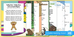 Bears Songs and Rhymes Resource Pack