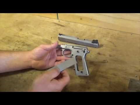 1911, Tightening the frame rails - Peening