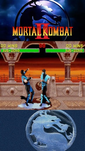 Sub-Zero can slip on ice?? #subzero #games #mortalkombat #mortalkombat2 #arcadegames #fightinggames