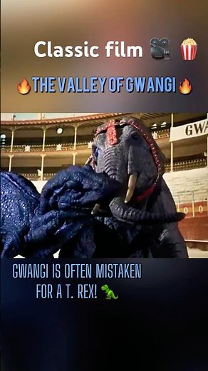 Dinos Before Jurassic Park! Gwangi vs Elephant Scene!!!!
