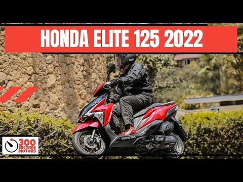 HONDA ELITE 125 2022 the entry level of Scooters