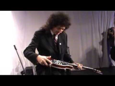 Queen guitarist Brian May plays at opening of JMU media...