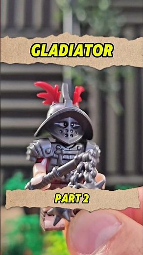 I Built The STRONGEST LEGO GLADIATOR Minifigure Of All Time!