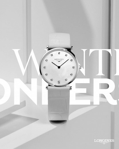 4.6K views · 175 reactions | La Grande Classique de Longines has the cool elegance of ice and the soft shimmer of powdery snow in a single, classic watch. How would you style yours? https://www.longines.com/watch-la-grande-classique-de-longines-l4-512-4-87-0 #WinterWonders | Longines | Facebook