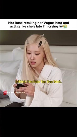 Rose's acting skills day by day 📈😭 #rosé #blackpink