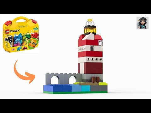 LIGHTHOUSE Lego classic 10713 ideas How to build