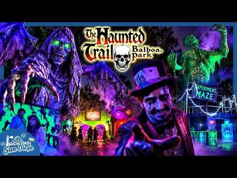 The Haunted Trail of Balboa Park Full Walkthrough 2026 | How SCARY Is It?