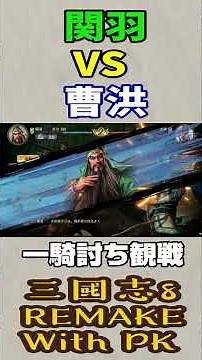 Romance of the Three Kingdoms 8 REMAKE with PK: One-on-One Duel Spectator - Guan Yu VS Cao Hong