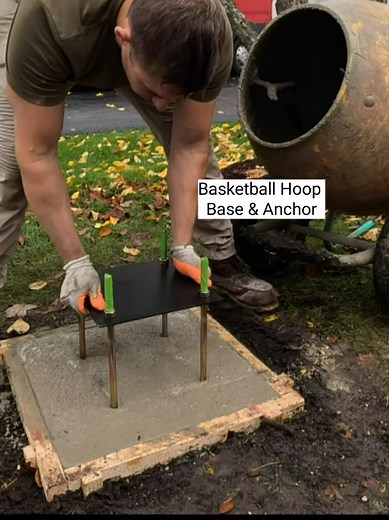 Installing an Inground Basketball Hoop Base and Anchor